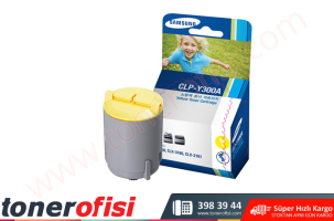 Samsung CLP-Y300A 1.000 Sayfa Kapasiteli Orjinal Sarı Toner
