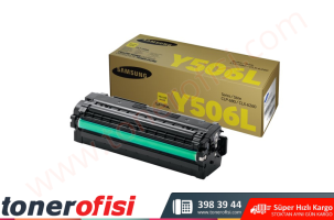 Samsung CLT-Y506L 3.500 Sayfa Kapasiteli Sarı Orjinal Toner