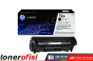 Hp 12a Siyah Orjinal Toner