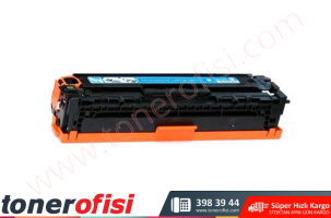 HP 312A Mavi Toner Dolumu