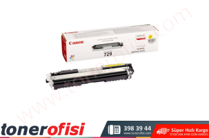 Canon CRG-729Y Orjinal Sarı Toner‎