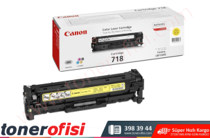 Canon CRG-718m Kırmızı Orjinal Toner