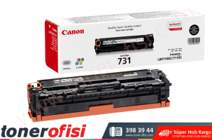 Canon CRG-731BK Siyah Orjinal Lazer Toner